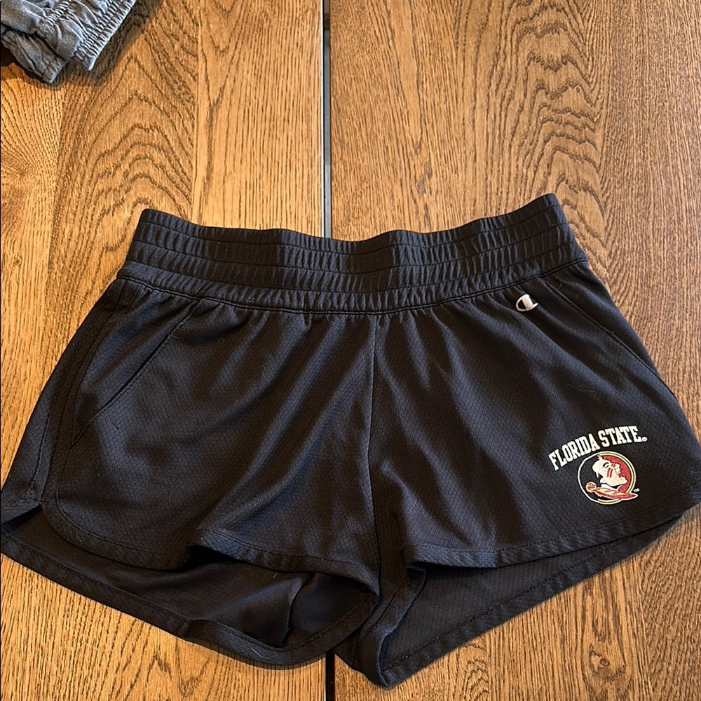 Champion Women's Black Florida State Shorts
